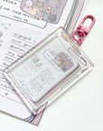 Kuboandlucy x Dana Ate Oatmeal | Let's Journal Acrylic Keychain