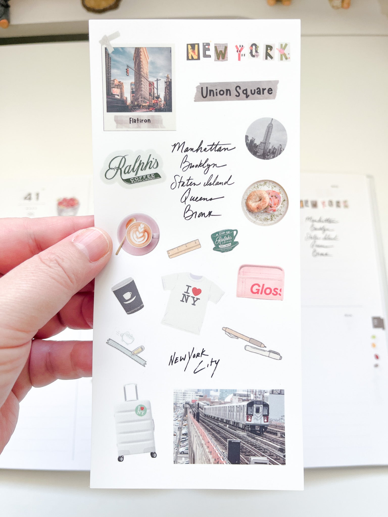 Kuboandlucy | New York State of Mind Sticker Sheet
