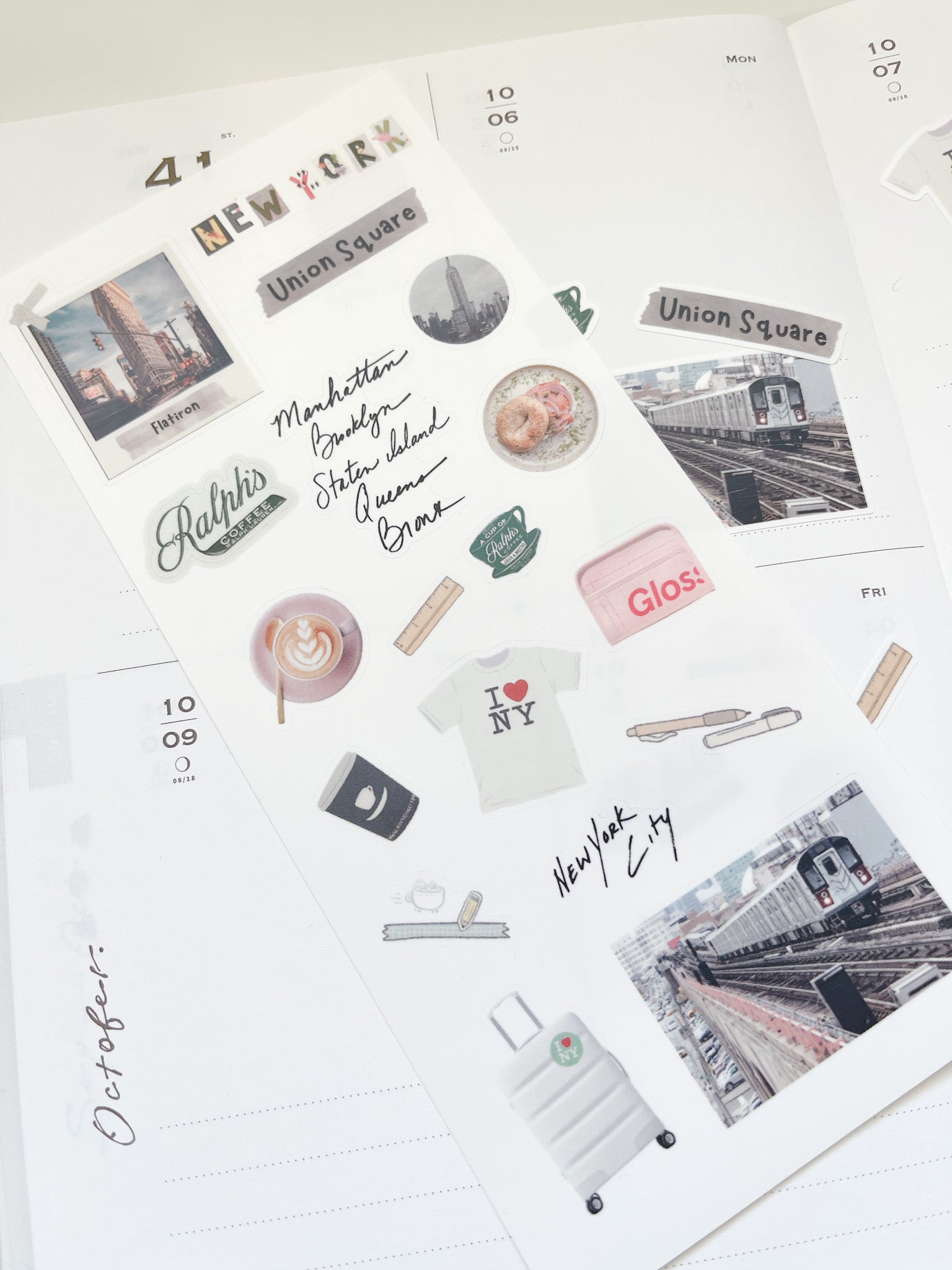 Kuboandlucy | New York State of Mind Sticker Sheet