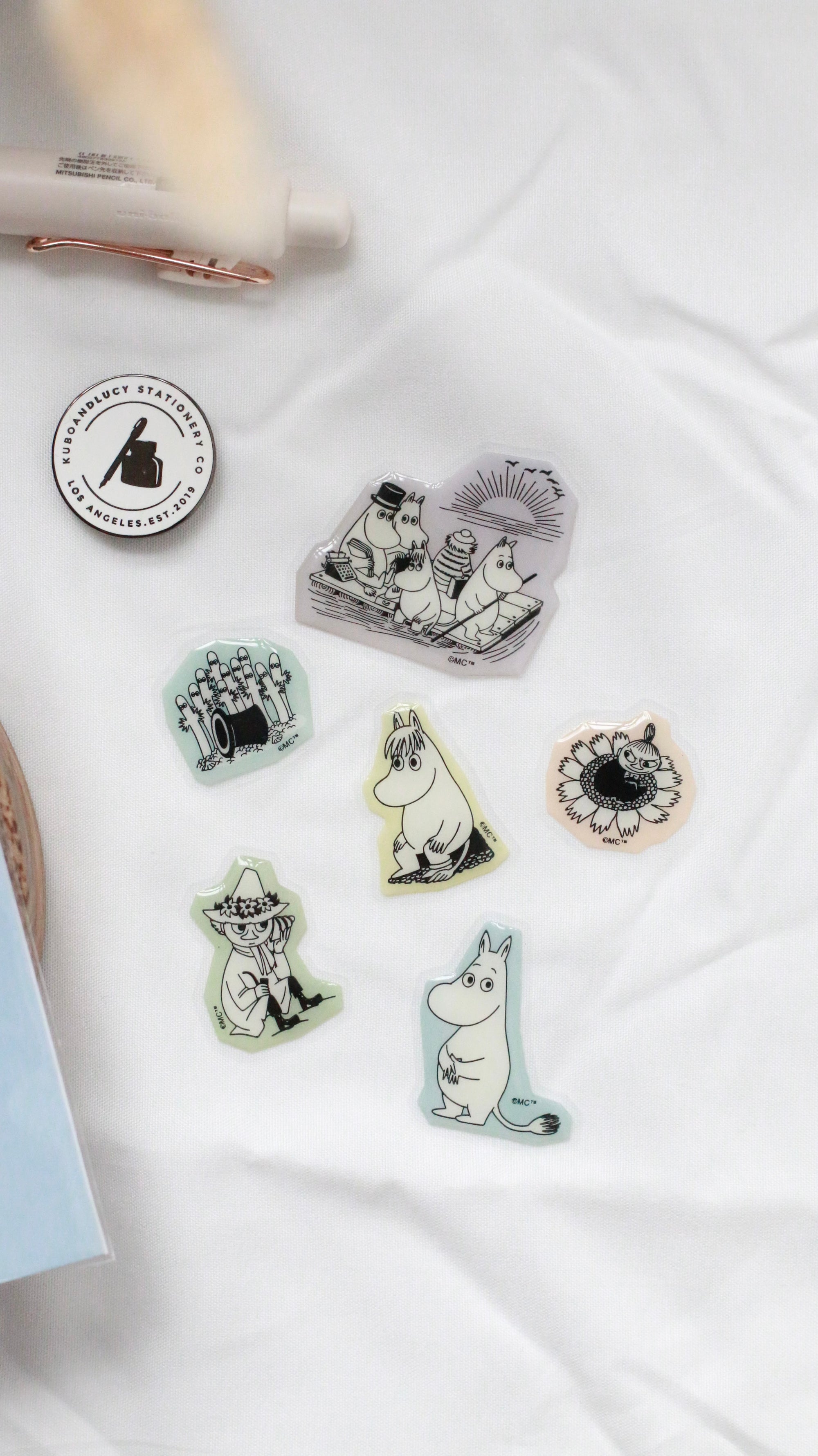 Moomin | Blue Sticker Flakes | MON12