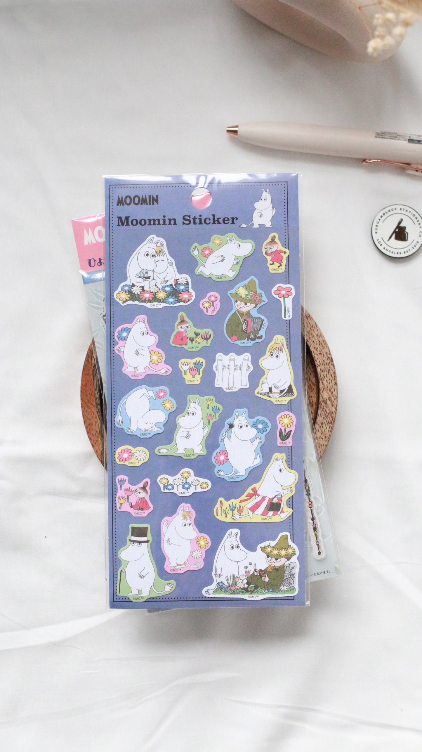 Moomin | Flower Family Japanese Sticker Sheet