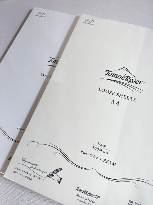 [Tomoe River Paper] Loose Sheets | 100 sheets | A4 Size