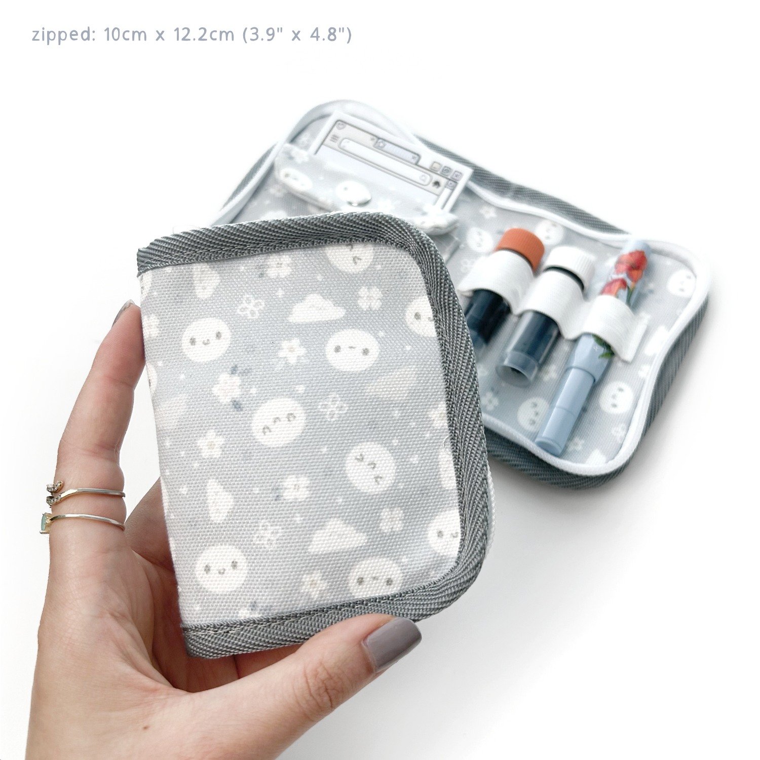 The Coffee Monsterz Co | Grey Little Bits Pouch