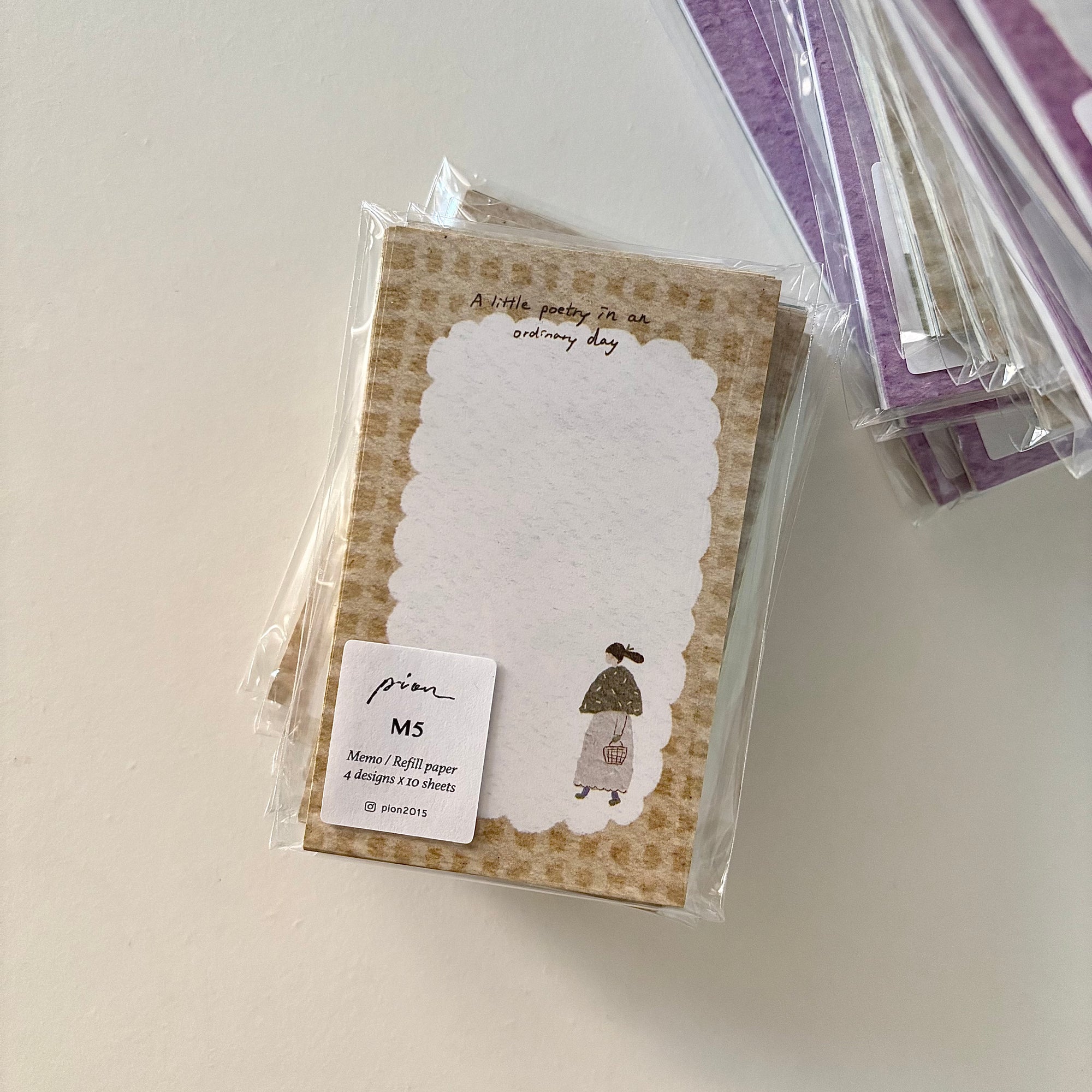 PION | M5 Memo Pad | 2 designs
