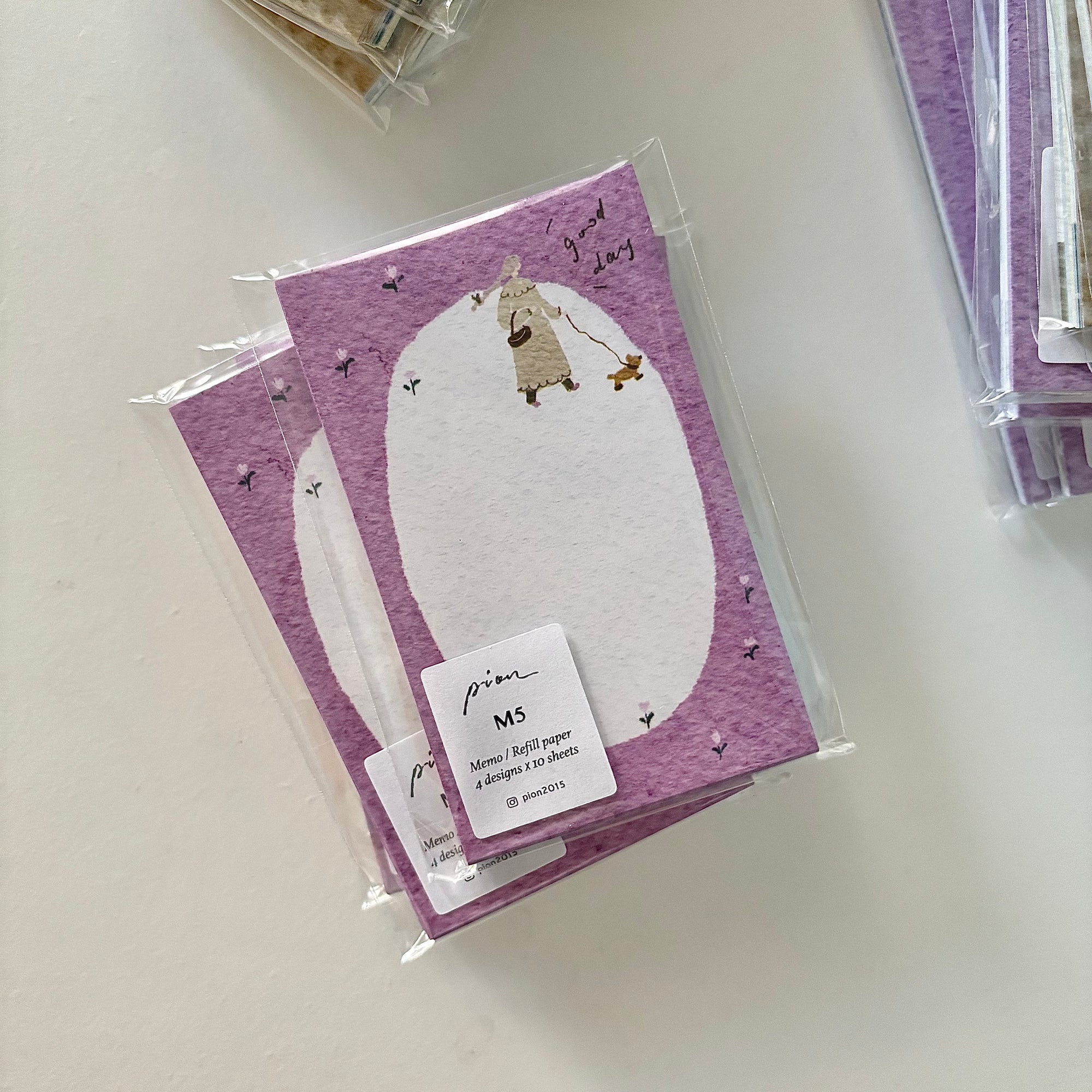 PION | M5 Memo Pad | 2 designs