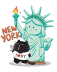 Moonaries Illo x Kuboandlucy Stationery Co | Lady Liberty Vinyl Sticker