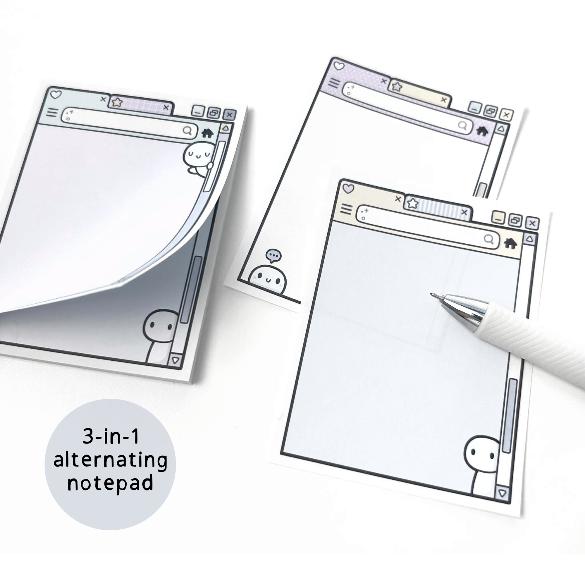 The Coffee Monsterz Co | Scrolling Notepad