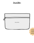 The Coffee Monsterz Co | Honey Wide Stationery Pouch | JUNE PRE ORDER