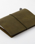 TRAVELER'S COMPANY | Notebook Cover | Passport | Olive