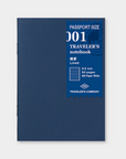 TRAVELER'S COMPANY | Passport Size Refill MD Paper Lined | P01