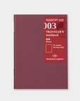 TRAVELER'S COMPANY | Passport Size Refill MD Paper Blank | P03