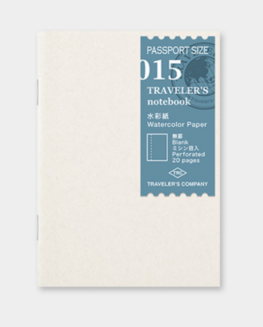 Traveler's Company | Passport Size Refill Watercolor Paper | P15