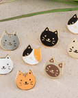 Everyday Olive | Cat Enamel Pin | Various Colors