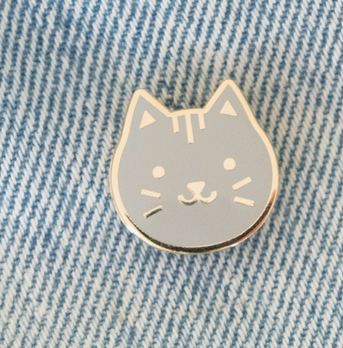 Everyday Olive | Cat Enamel Pin | Various Colors