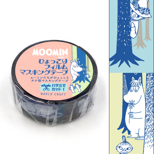 Moomin | Character Wood Clear Tape  | MOFM15-011