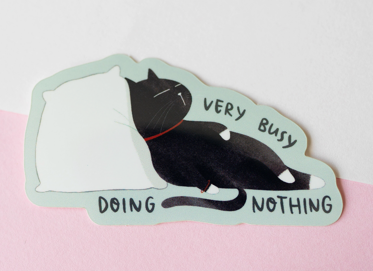 Moonariesillo | Very Busy Doing Nothing Sticker Die Cut