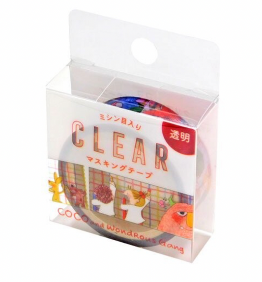 Coco and Wondrous Gang | Friends Clear Masking Tape | RYZ-889