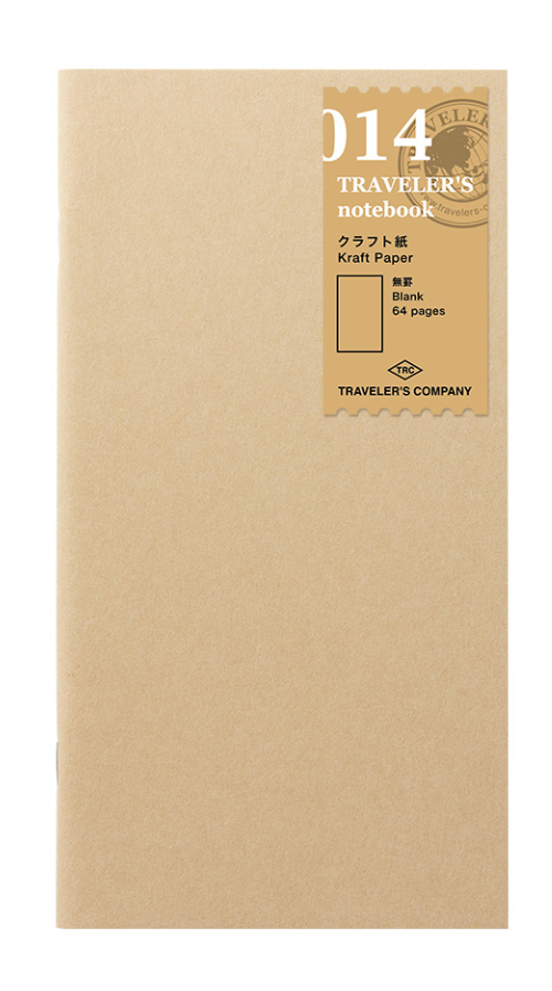 TRAVELER'S COMPANY | Standard Size Refill Kraft Paper | 014