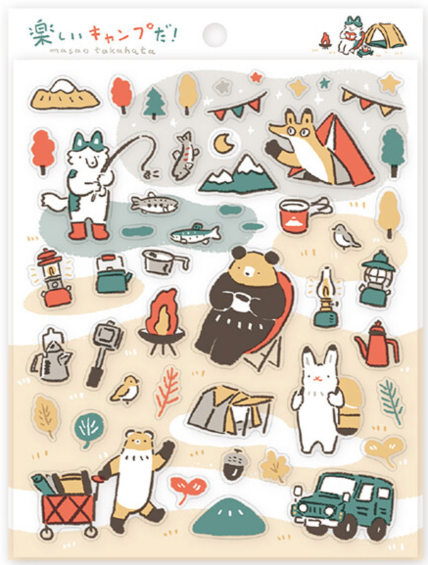 COZYCA | Fun Camping Sticker Sheet | 22-882