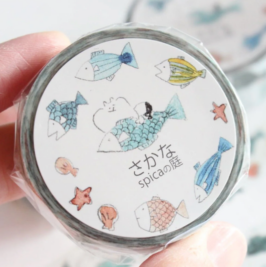 MUU Chan | Fish Japanese Washi Tape