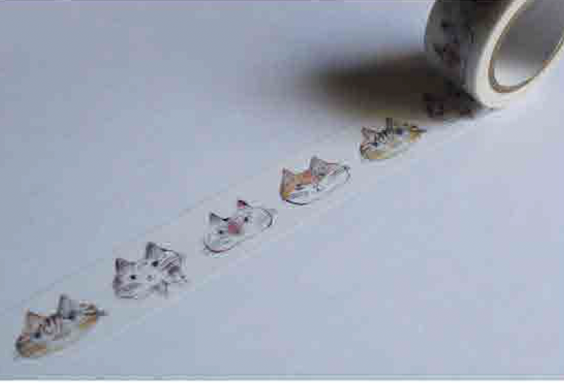 Classiky | Toranekobonbon Watercolor Cats Japanese Masking Tape