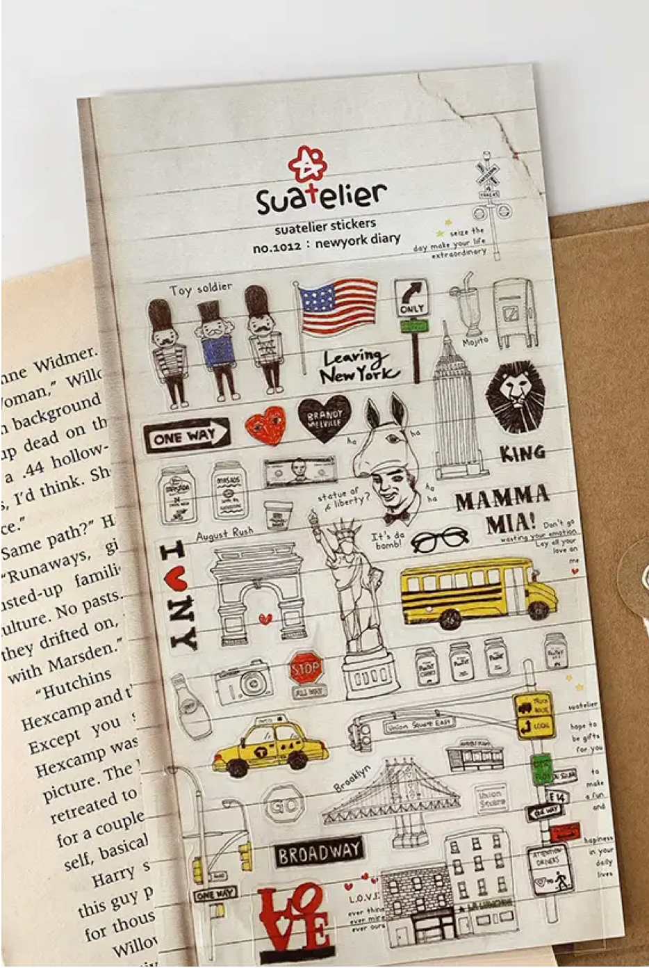 Suatelier Stickers | New York Diary | 1012