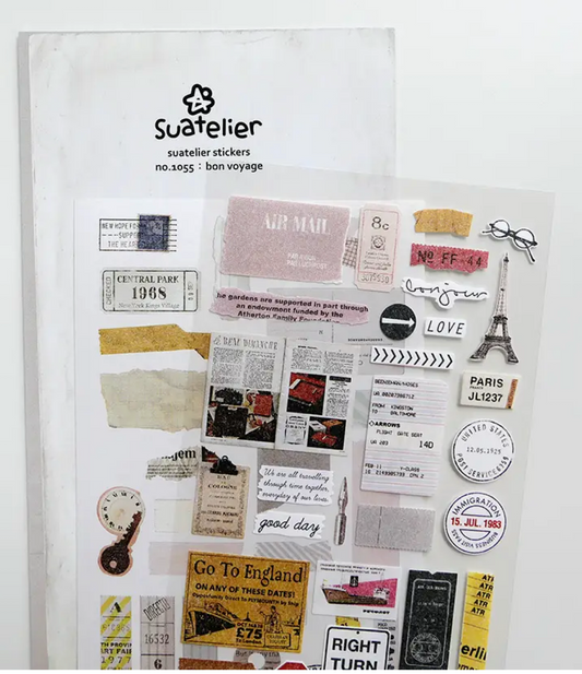 Suatelier Stickers | Bon Voyage | 1055