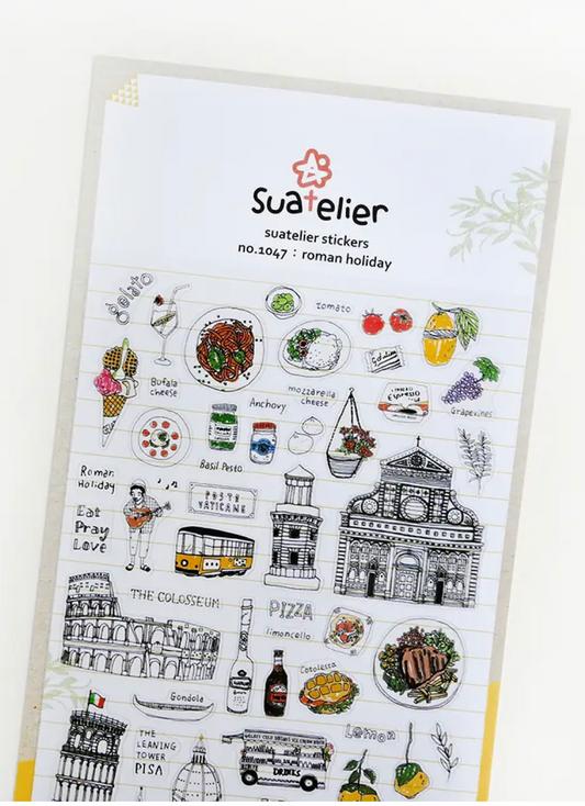 Suatelier Stickers | Roman Holiday | 1047