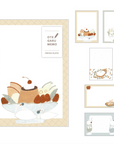 Papier Platz x Shoichiro Tobimatsu Dessert Swan Memo Pad | 37-528