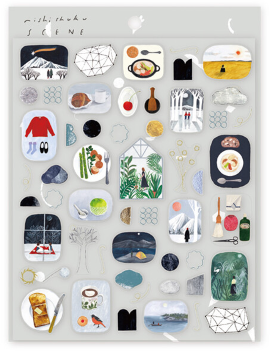 COZYCA | Scene Sticker Sheet | 22-896