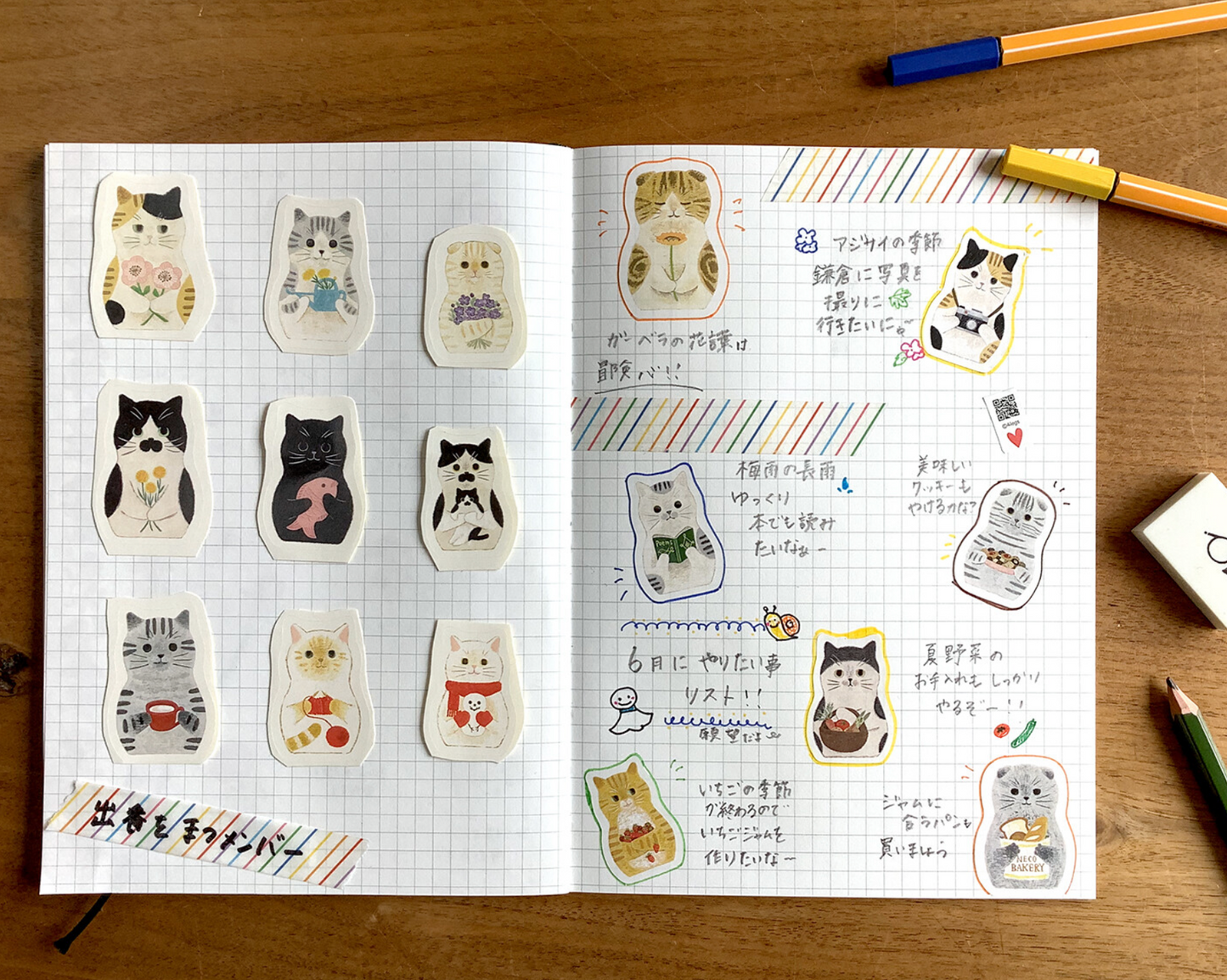 4Legs | Cat Portraits Sticker Sheet