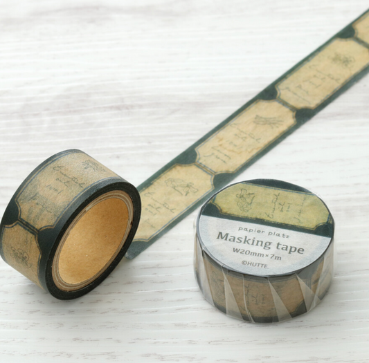 Papier Platz | Hutte Japanese Washi Tape | 37-813