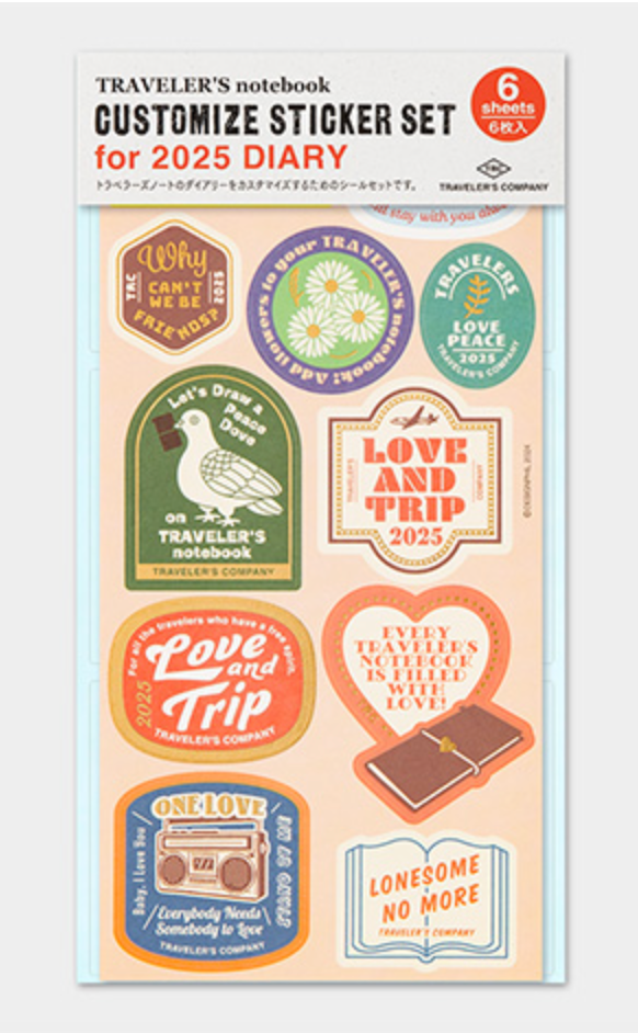 Traveler's Company | 2025 Sticker Set