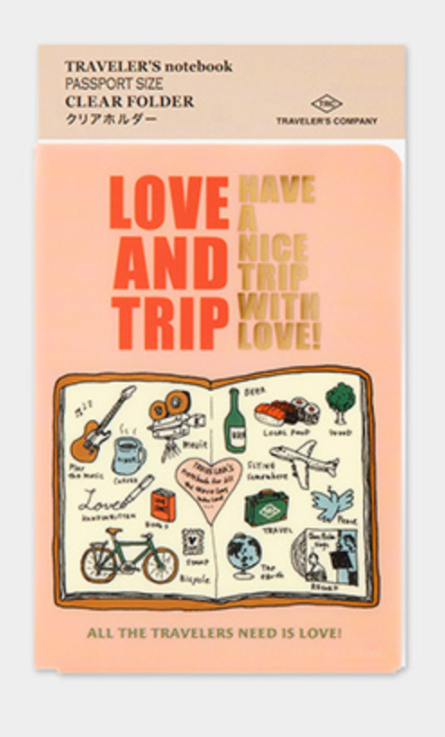 Traveler's Company | 2025 Passport Clear Folder