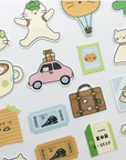 Suatelier Stickers | Cat's Happy Trip | 1527