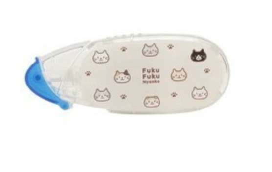 Fuku Fuku Nyanko Cat Theme Glue Tape | 2 designs