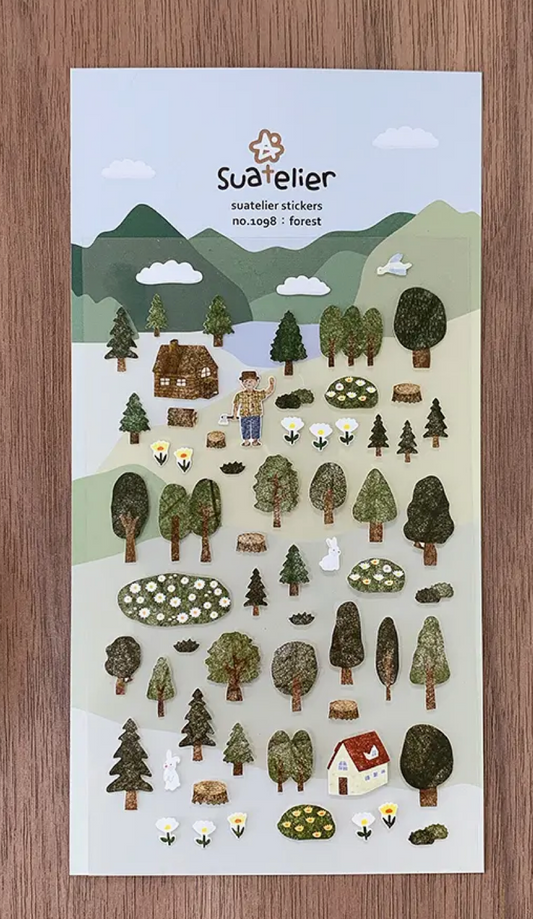 Suatelier Stickers | Forest | 1098