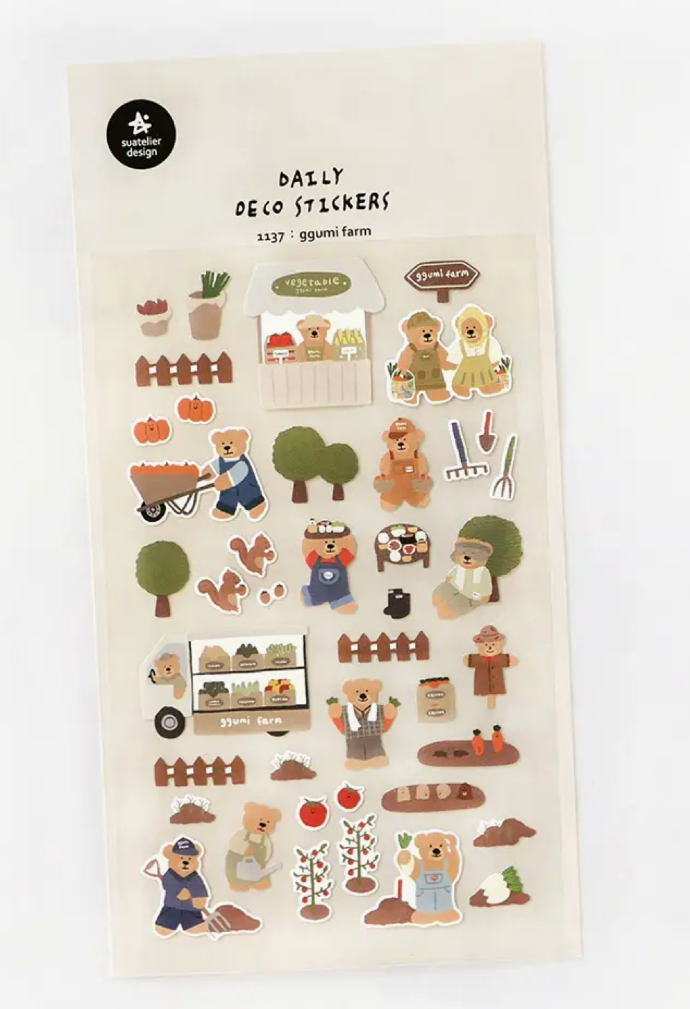 Suatelier Stickers | Ggumi Farm | 1137