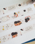 Moonaries Illo | Self Care is Healthcare Washi Tape