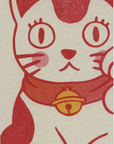 UMEYA | Fortune Cat Postcard