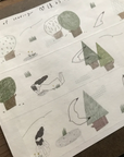 Avocado Mori | Moment of Reading Washi Tape