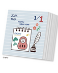 Eric Small Things | 2026 Small Colorful  a Day a Page Tear Off Calendar
