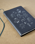 Papier Plaltz x Tobimatsu Shoichiro | Pocket Notebook | Cat | 57-020