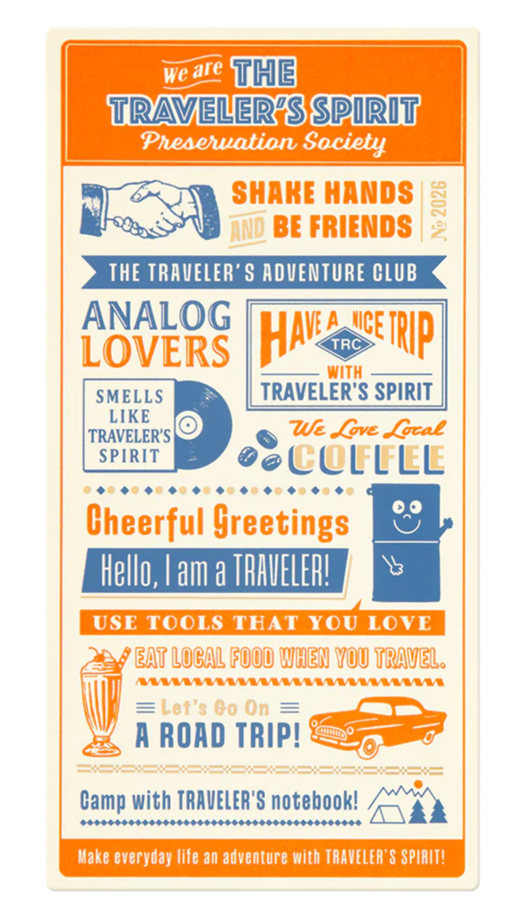 Traveler&#39;s Company | 2026 Traveler&#39;s Spirit Standard Plastic Pencil Board