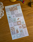 Dana ate Oatmeal | Memories Washi Sticker Sheet