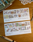 Dana ate Oatmeal | Meet Cute Washi Sticker Sheet
