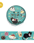 BGM | Cafe Kuroneko | Cafe Stroll Washi Tape | BM-SDG086