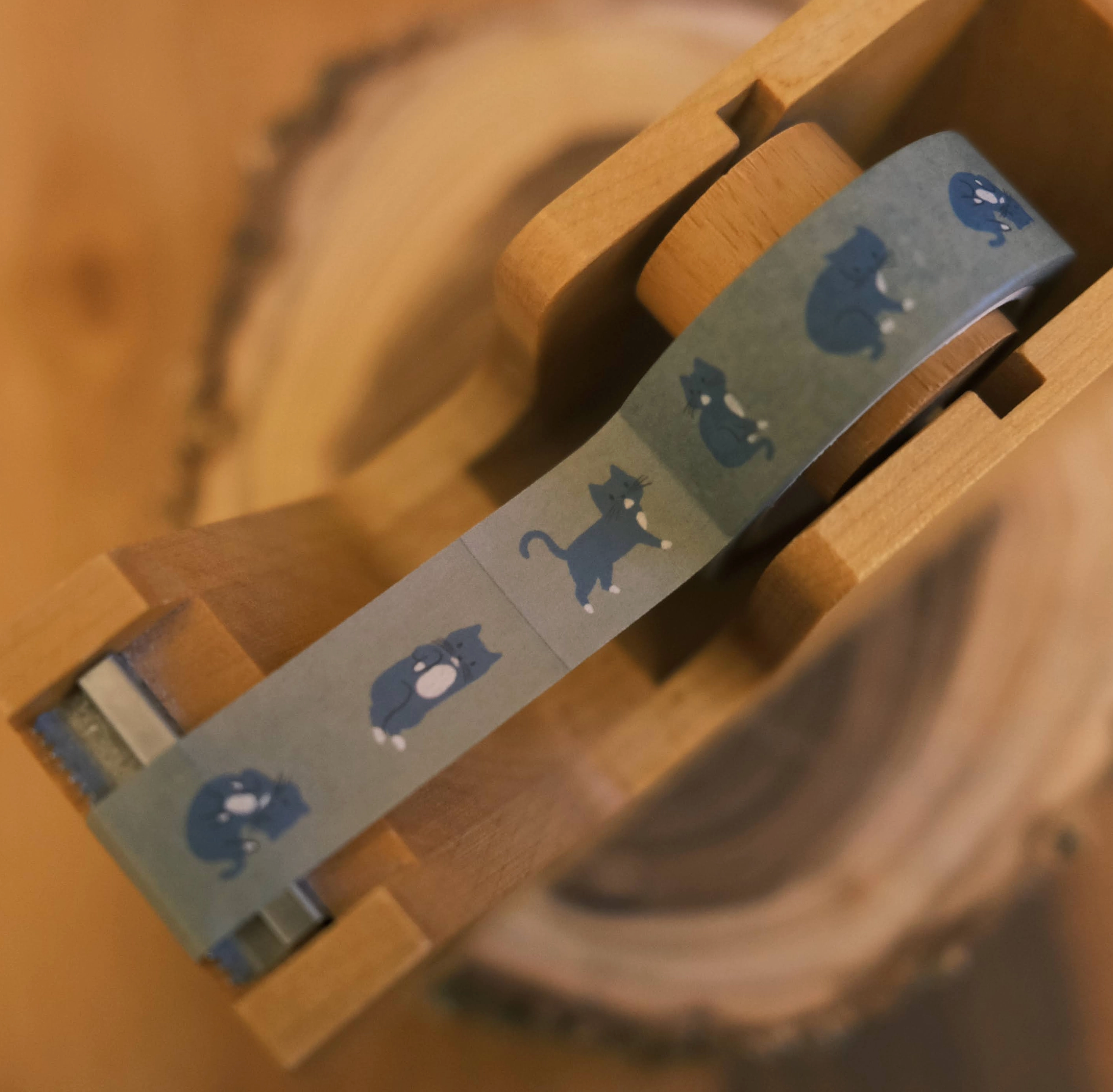 Justine Gilbuena | Plopping Cat Washi Tape