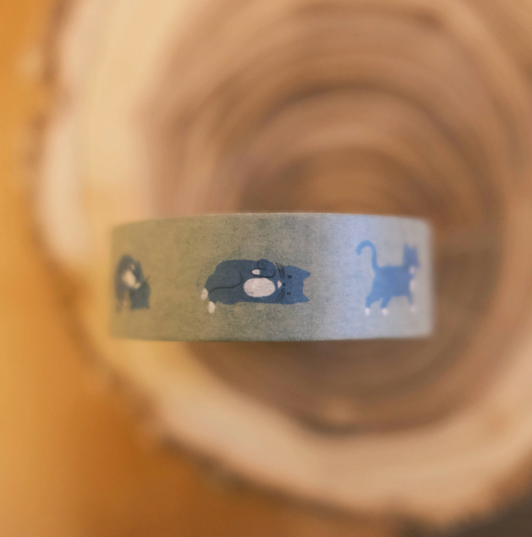 Justine Gilbuena | Plopping Cat Washi Tape