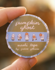 Justine Gilbuena | Pumpkin Ghost Washi Tape